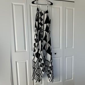 Express Geometric Maxi Dress, M